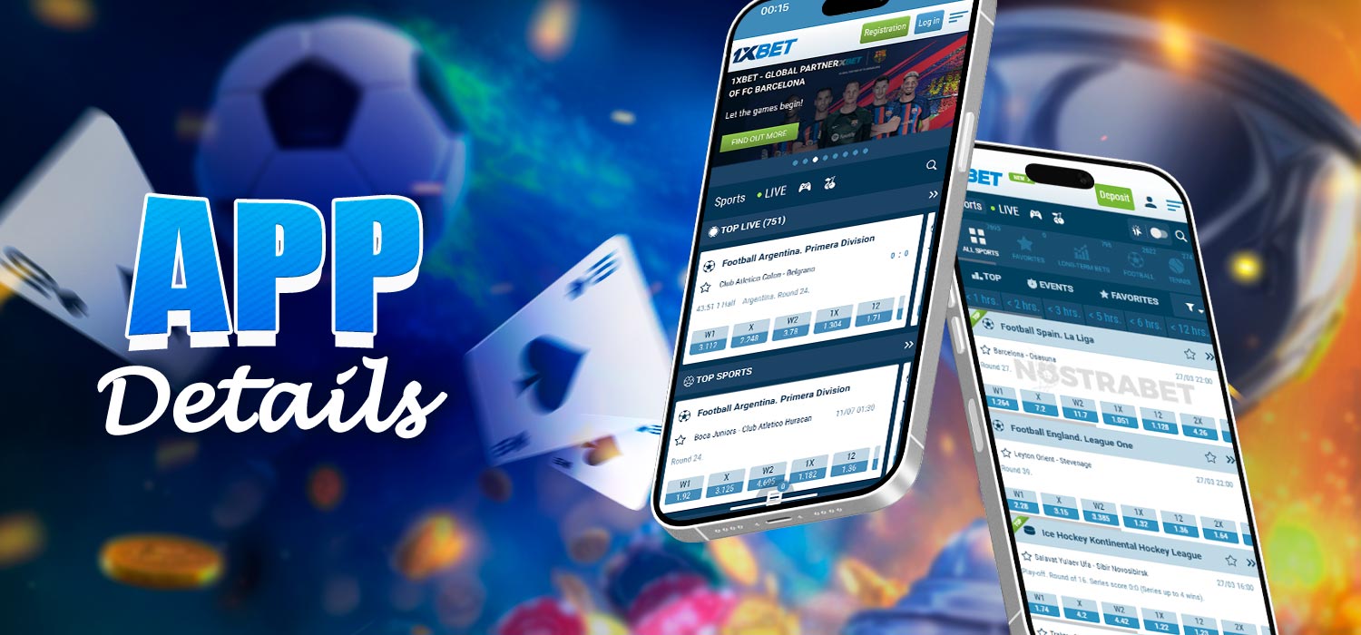 A brief overview of the 1xBet app.