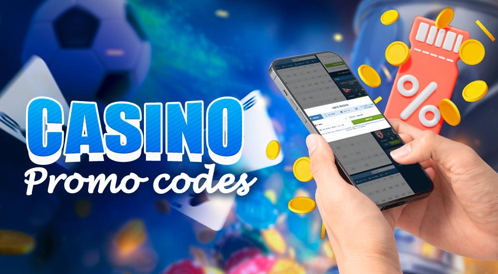 Active casino promo codes for players.